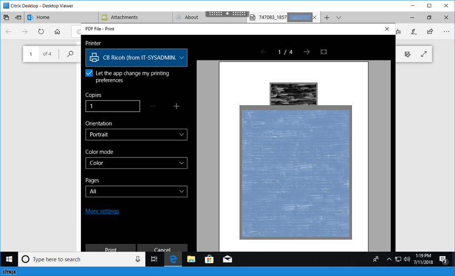 Here's how to print