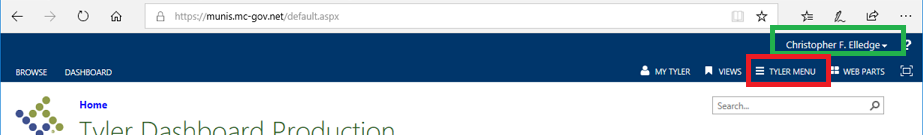 You should be signed in as you, not Chris
