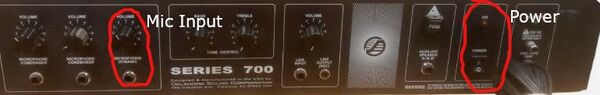 Lectern amp