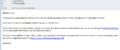 Confirmation email
